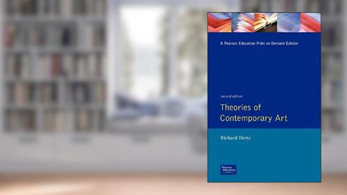 Cover from Theories of Contemporary Art (2nd Edition), written by Richard Hertz