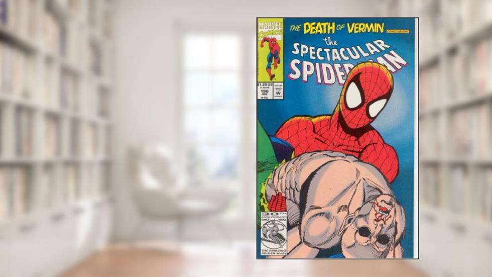 The Spectacular Spider-Man #196 : Faces (The Death of Vermin - Marvel Comics), written by J.M. DeMatteis