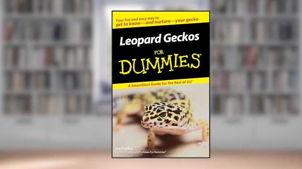 Cover from Leopard Geckos For Dummies, written by Liz Palika