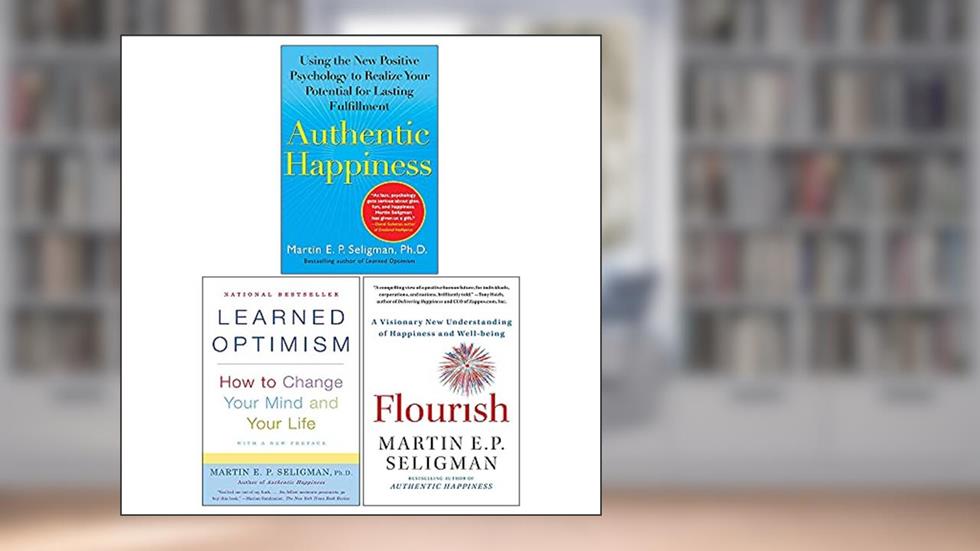 Martin Seligman 3 Books Collection Set (Flourish, Authentic Happiness & Learned Optimism), written by Martin E.P. Seligman