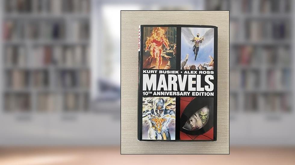 Marvels 10th Anniversary HC (Marvel Heroes), written by Kurt Busiek