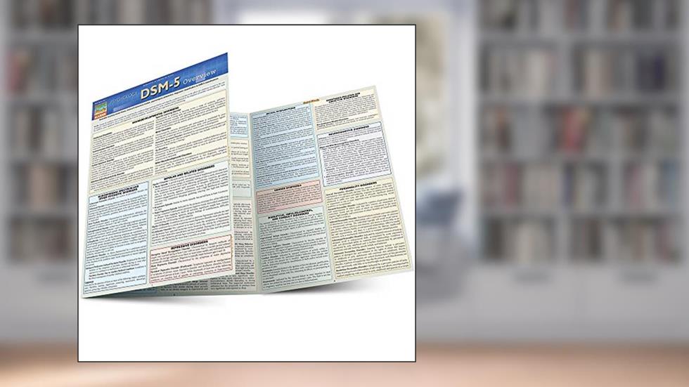 DSM-5 Overview (QuickStudy Academic), written by BarCharts Inc.