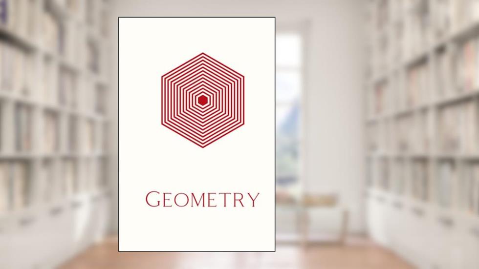 Notebook: Aesthetic Red&White notebook for geometry class notes, A5, 120 pages, written by Helena A D