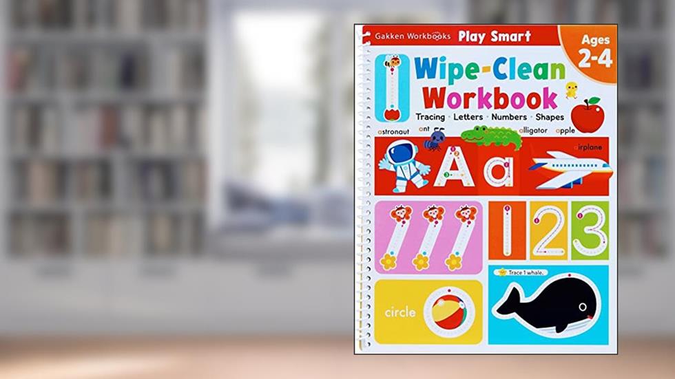 Play Smart Wipe-Clean Workbook: Ages 2-4: Tracing, Letters, Numbers, Shapes, written by Gakken early childhood experts