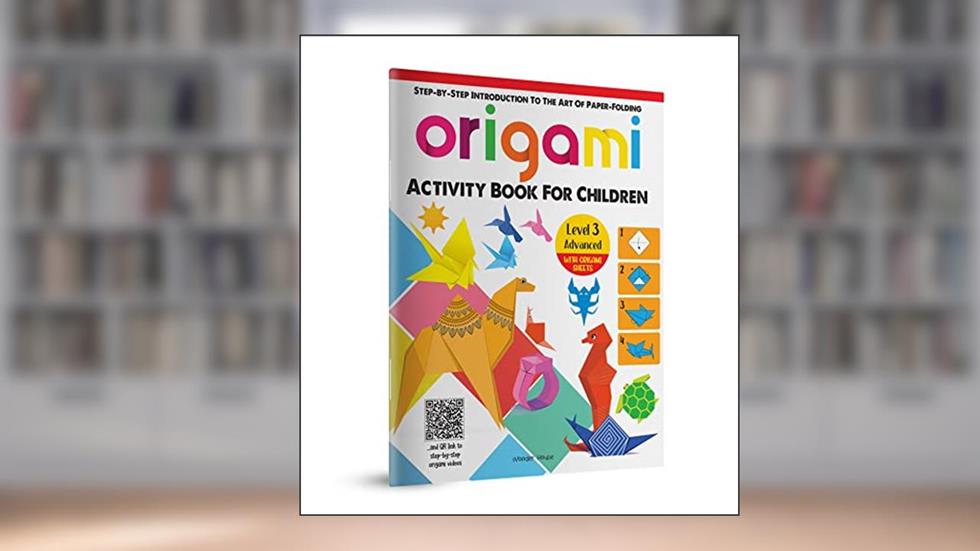 Origami: Step-by-Step Introduction To The Art of Paper-Folding: Level 3: Advanced, written by Wonder House Books