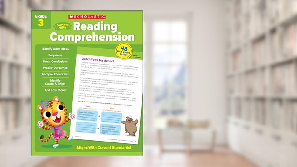Scholastic Success with Reading Comprehension Grade 3 Workbook, written by Scholastic Teaching Resources