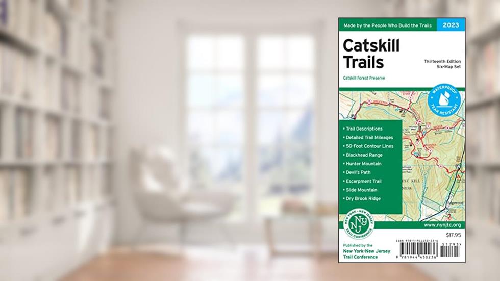 Catskill Trails Map, 2023: Catskill Forest Preserve, written by New York-New Jersey Trail Conference