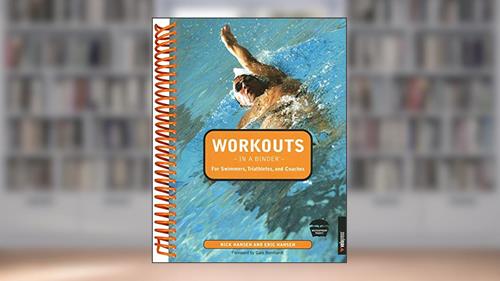Cover from Workouts in a Binder for Swimmers, Triathletes, and Coaches, written by Nick Hansen; Eric Hansen