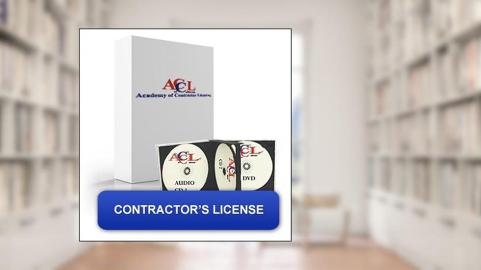 Contractor License Course D-39- SCAFFOLDING for CA. INCLUDES: LAW & BUSINESS ONLY material with INSTANT ONLINE ACCESS, written by Academy of Contractor Licensing