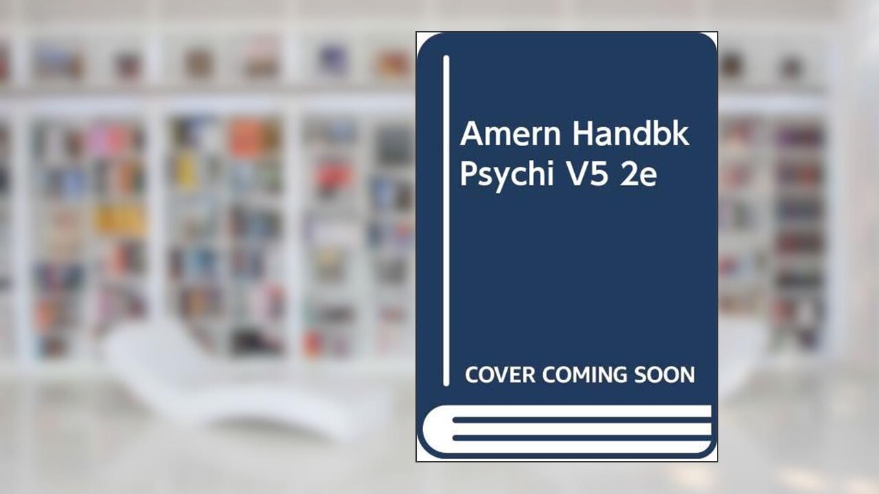 Amern Handbk Psychi V5 2e, written by Silvano Arieti