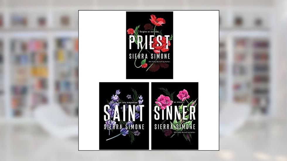 Priest Series 3 Books Collection Set By Sierra Simone(Priest, Sinner, Saint), written by Sierra Simone