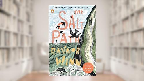 Cover from The Salt Path: A Memoir, written by Raynor Winn