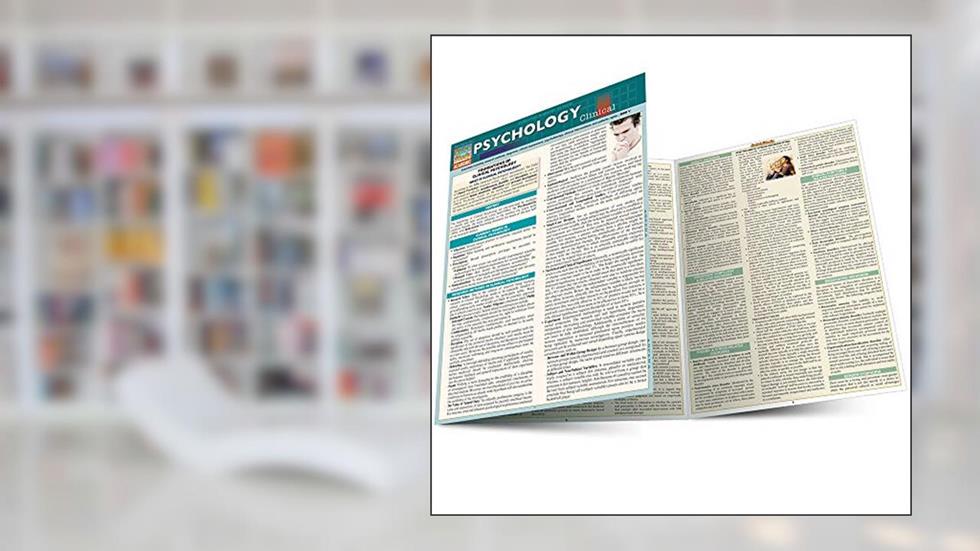 Psychology: Clinical (Quick Study Academic), written by Inc. BarCharts