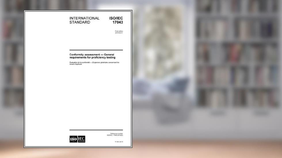ISO/IEC 17043:2010, Conformity assessment - General requirements for proficiency testing, written by . ISO/CASCO