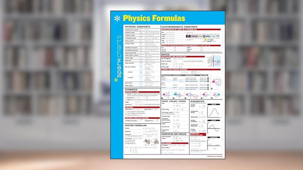 Physics Formulas SparkCharts (SparkCharts, 53), written by SparkNotes