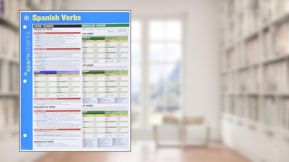 Spanish Verbs SparkCharts (SparkCharts, 65), written by SparkNotes