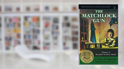 Cover from The Matchlock Gun, written by Walter D. Edmonds