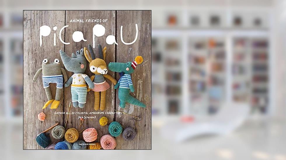 Animal Friends of Pica Pau: Gather All 20 Colorful Amigurumi Animal Characters, written by Yan Schenkel