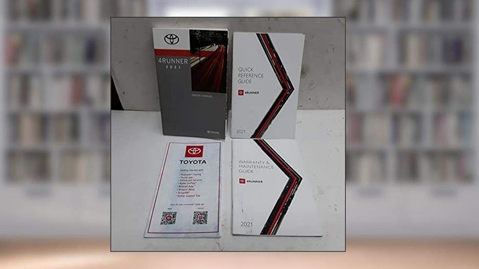 2021 Toyota 4Runner Owners Manual, written by Auto Manuals