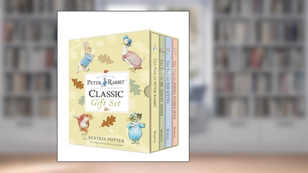 Peter Rabbit Naturally Better Classic Gift Set, written by Beatrix Potter