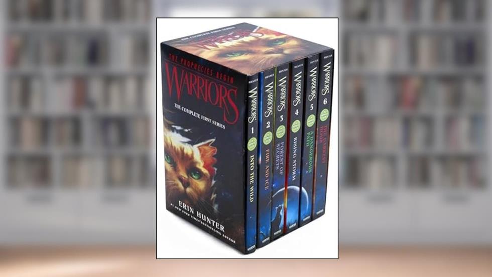 Warriors Box Set: Volumes 1 to 6: The Complete First Series (Warriors: The Prophecies Begin), written by Erin Hunter