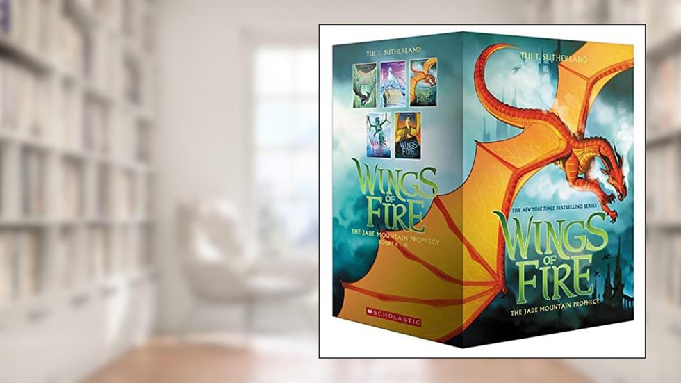 Wings of Fire Box Set, The Jade Mountain Prophecy (Books 6-10), written by Tui T. Sutherland