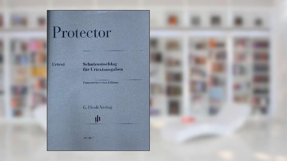 Henle Protector for Urtext Editions (German and English Edition), written by G. Henle