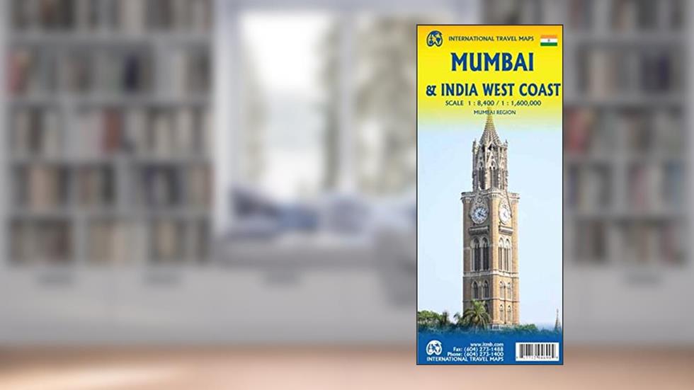 Mumbai & India West Coast Travel Reference Map 1:8,400/1:1,6M 2nd Ed. (English and French Edition), written by International Travel Maps