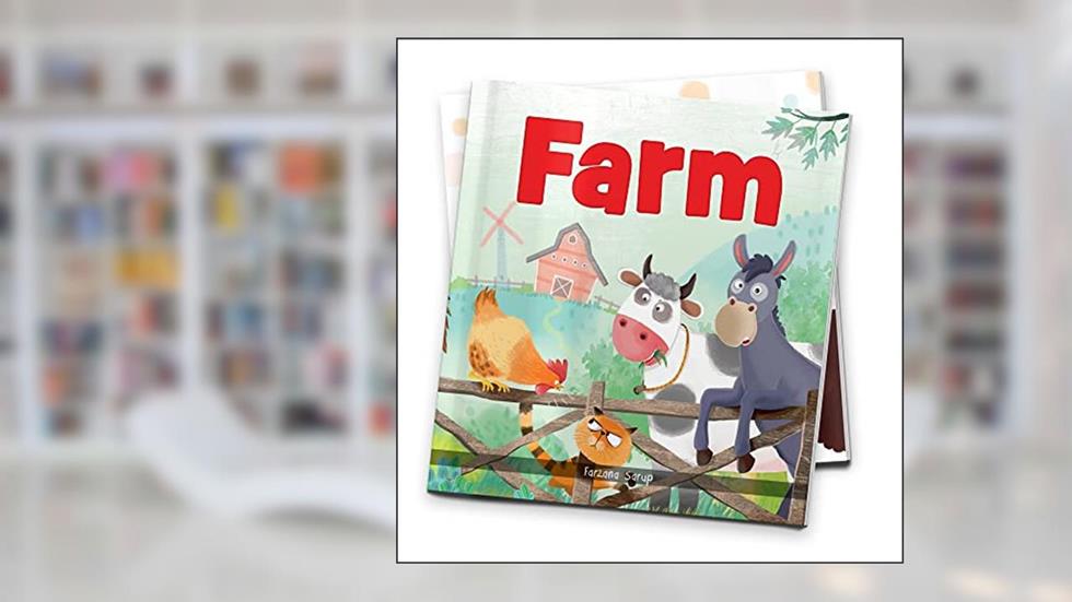 Farm: Illustrated Book On Farm Animals, written by Wonder House Books