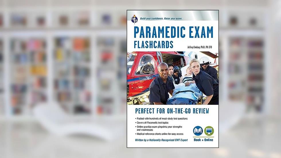 Paramedic Flashcard Book + Online (EMT Test Preparation), written by Jeffrey Lindsey Ph.D.