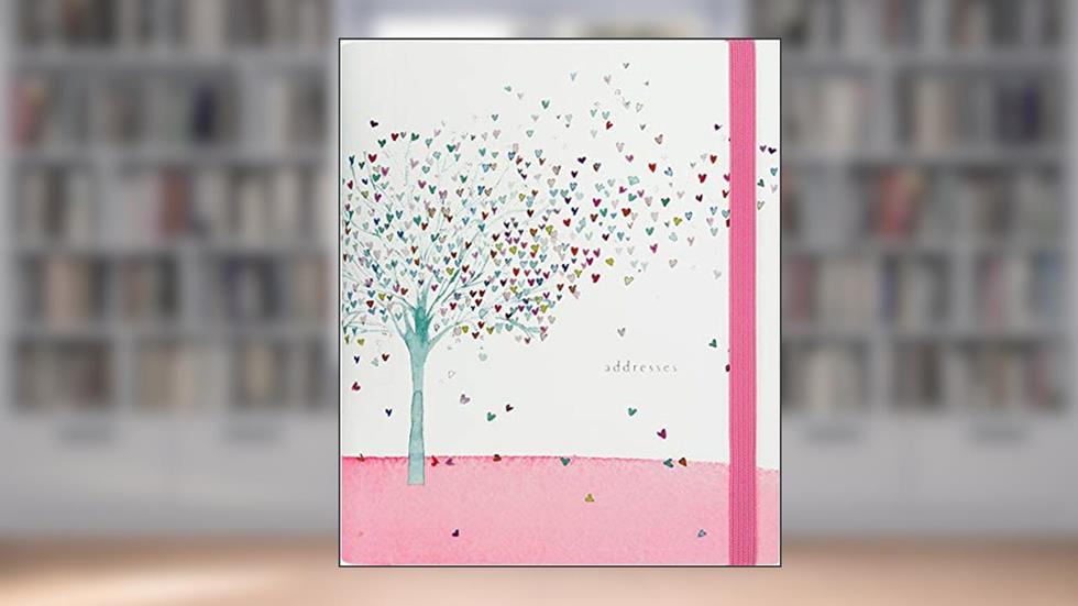 Tree of Hearts Large Address Book, written by Inc. Peter Pauper Press