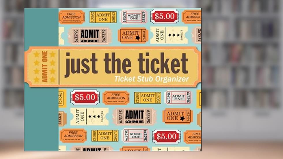 Just the Ticket: Ticket Stub Organizer, written by Peter Pauper Press