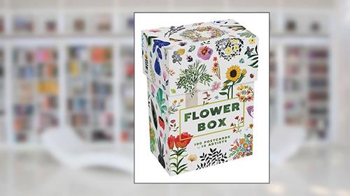 Cover from Flower Box: 100 Postcards by 10 artists, written by Princeton Architectural Press