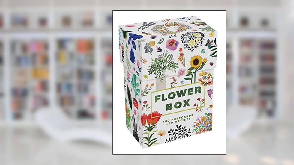Flower Box: 100 Postcards by 10 artists, written by Princeton Architectural Press