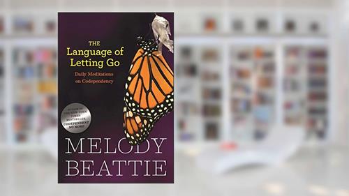 Cover from The Language of Letting Go: Daily Meditations for Codependents (Hazelden Meditation Series), written by Melody Beattie