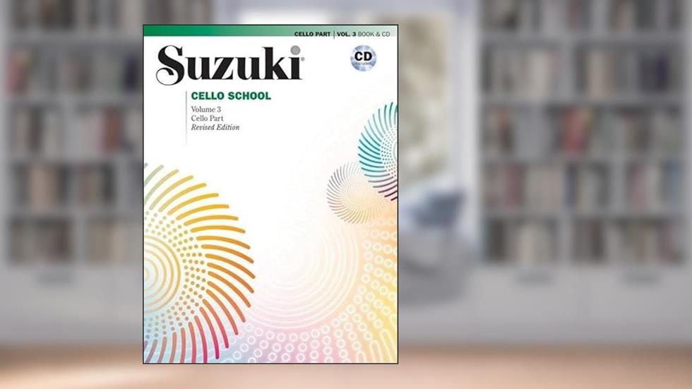 Suzuki Cello School, Vol 3: Cello Part, Book & CD, written by Tsuyoshi Tsutsumi