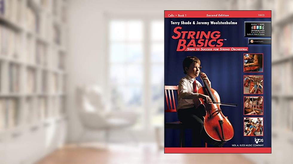 115CO - String Basics: Steps to Success for String Orchestra Cello Book 1, written by Terry Shade; Jeremy Woolstenhulme