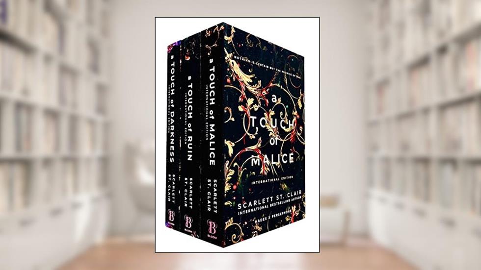 Hades X Persephone 3 Books Collection Set By Scarlett St. Clair(A Touch of Darkness, A Touch of Ruin & A Touch of Malice), written by Scarlett St. Clair