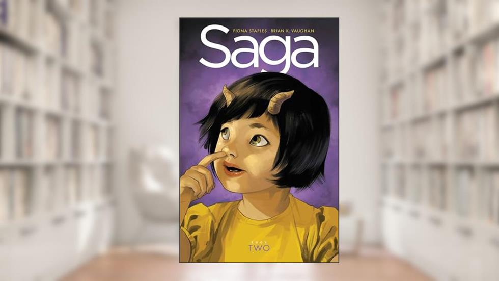 Saga Book Two, written by Brian K Vaughan