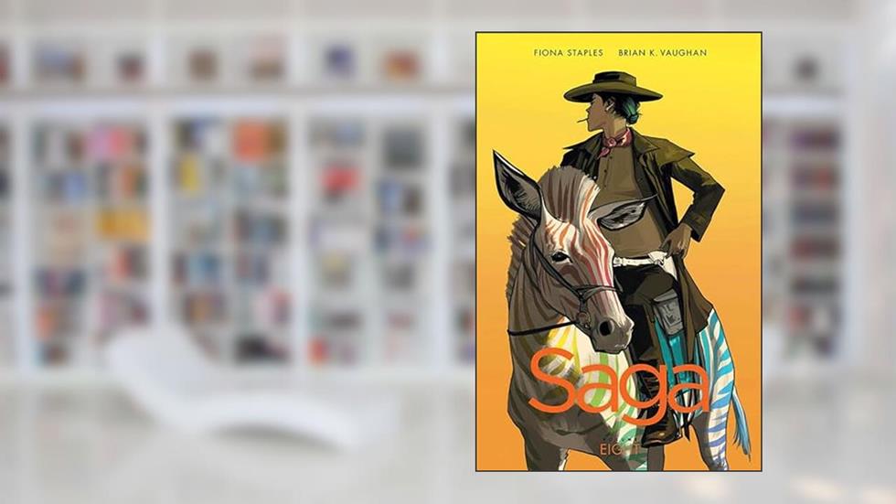 Saga Volume 8 (8), written by Brian K Vaughan