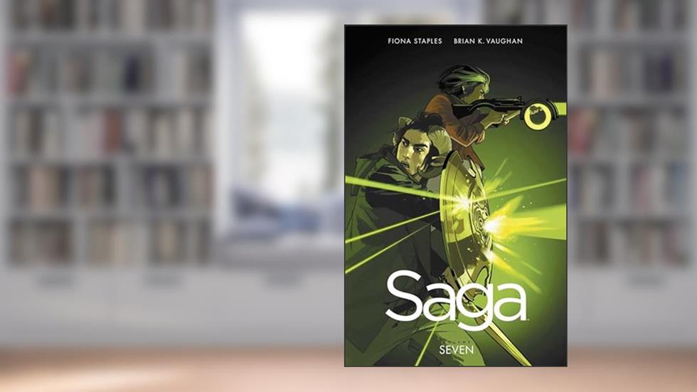 Saga Volume 7, written by Brian K Vaughan
