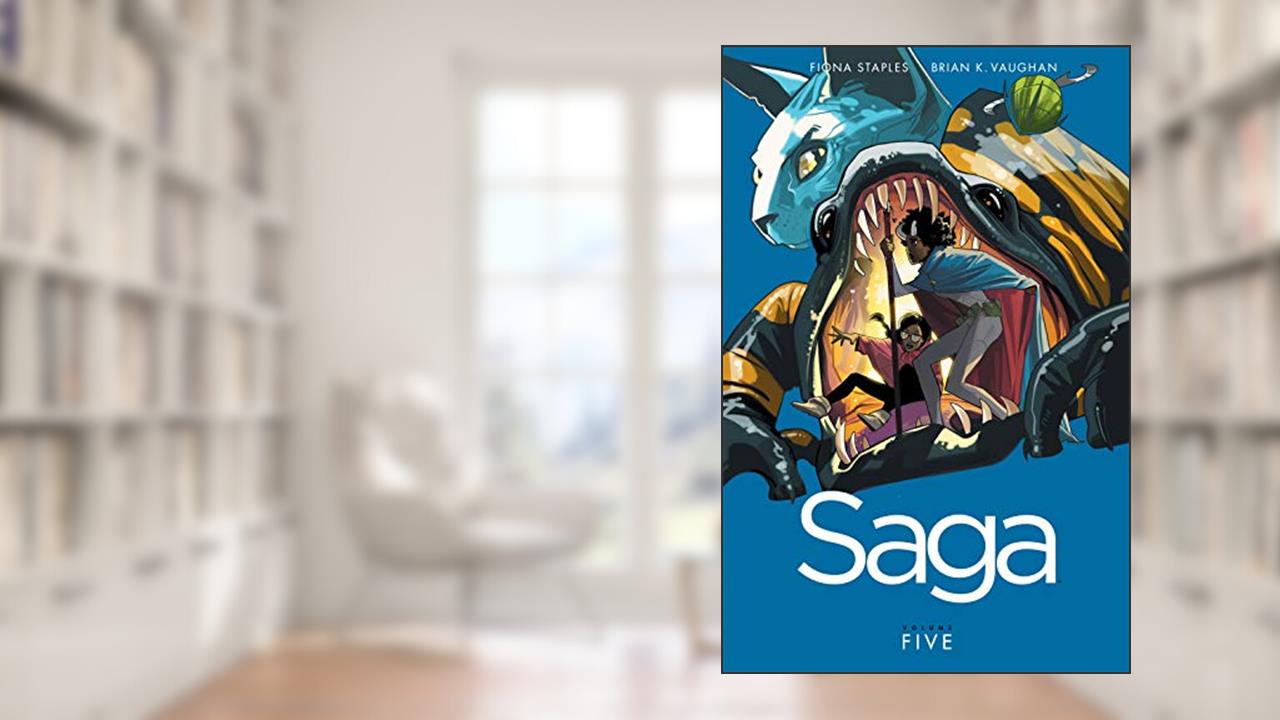 Saga Vol. 5, written by Brian K. Vaughan