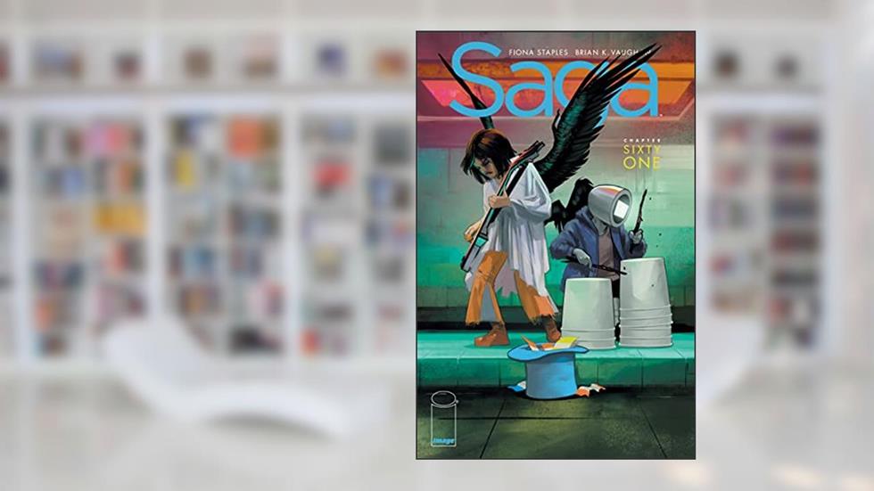 Saga #61, written by Brian K. Vaughan