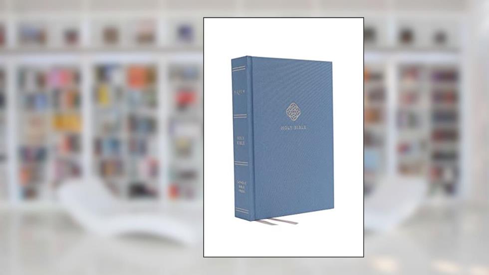 NRSV, Catholic Bible, Journal Edition, Cloth over Board, Blue, Comfort Print: Holy Bible, written by Catholic Bible Press