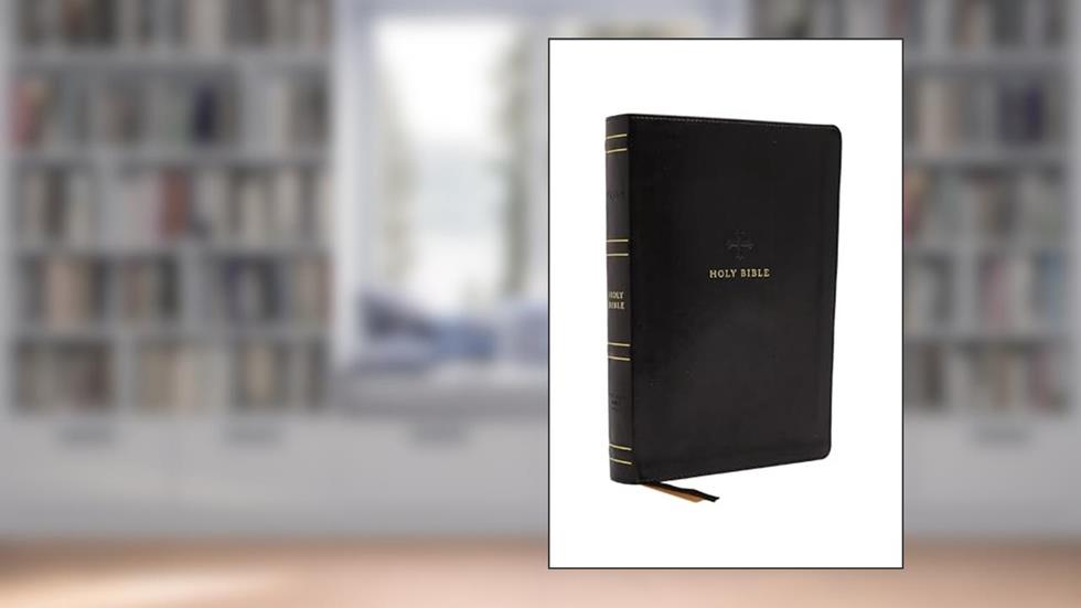 NRSV, Catholic Bible, Thinline Edition, Leathersoft, Black, Comfort Print: Holy Bible, written by Catholic Bible Press