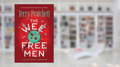 Cover from The Wee Free Men (Discworld Book 30), written by Terry Pratchett