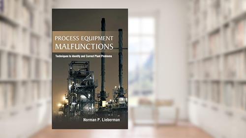 Cover from Process Equipment Malfunctions: Techniques to Identify and Correct Plant Problems, written by Norman P. Lieberman