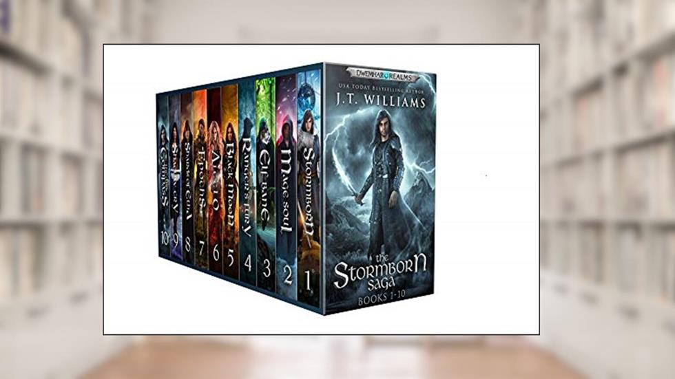 The Stormborn Saga (a complete triple trilogy omnibus): An epic sword and sorcery fantasy adventure (Dwemhar Realms Omnibuses), written by J.T. Williams