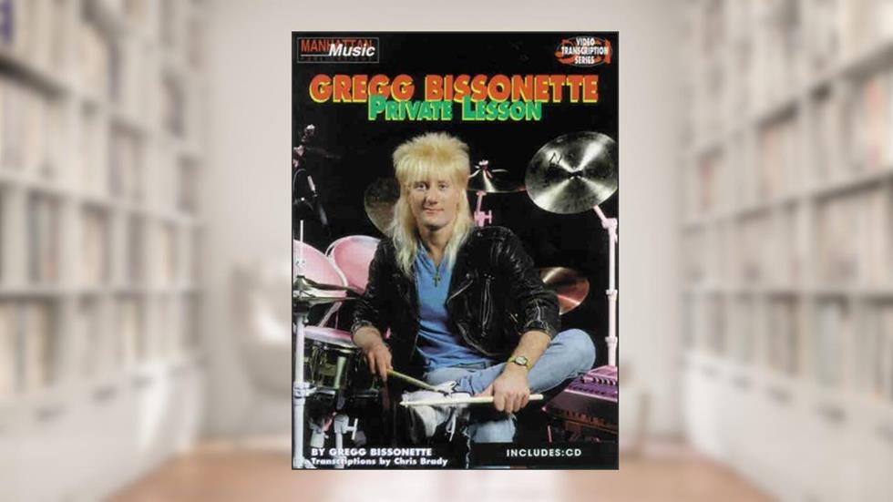 Gregg Bissonette -- Private Lesson: Book & CD (Manhattan Music Publications - Video Transcription Series), written by Gregg Bissonette