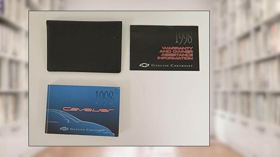 1998 Chevrolet Cavalier Owners Manual, written by Chevrolet